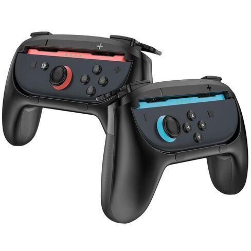 ProCase 2 Pack Joy-Con Grips for Nintendo Switch 2 2025 Released, Wear-Resistant Comfort Controller Hand Grip Handles Holder for Joycon -Black in Kuwait