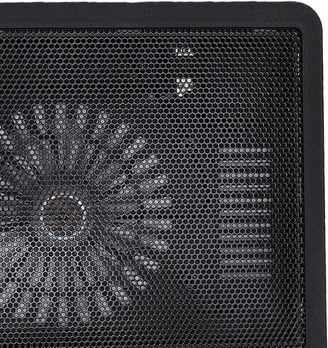 Asixxsix Laptop Cooling Pad, Slim Quiet Laptop Cooler with 140mm Ventilation Fan and Non Slip Base, Portable USB Powered Cooler Stand for 12 to 17 Inch Notebook in Kuwait