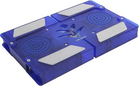 JTLB Laptop Cooling Pad, 2 Fan LED Light Emitting Foldable USB Notebook Cooler with Speaker, for Laptop Computers in Kuwait