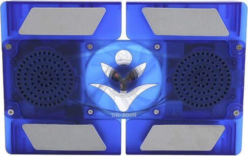 JTLB Laptop Cooling Pad, 2 Fan LED Light Emitting Foldable USB Notebook Cooler with Speaker, for Laptop Computers in Kuwait