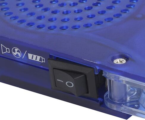 JTLB Laptop Cooling Pad, 2 Fan LED Light Emitting Foldable USB Notebook Cooler with Speaker, for Laptop Computers in Kuwait