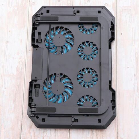 Laptop Cooling Pad 18 Inch, 6 Fans, Silent Adjustable Stand in Kuwait