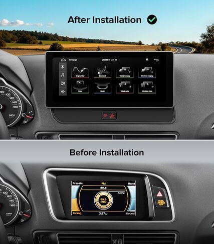 10.25" CarPlay Radio for Audi Q5 SQ5 (09-17) Concert & Symphony in Kuwait