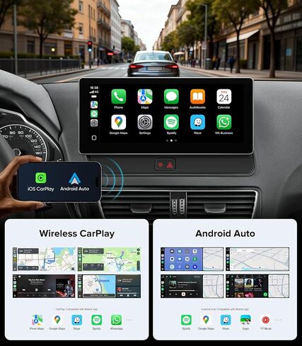 10.25" CarPlay Radio for Audi Q5 SQ5 (09-17) Concert & Symphony in Kuwait