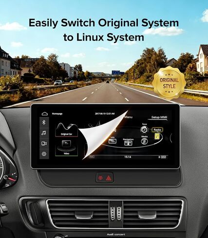 10.25" CarPlay Radio for Audi Q5 SQ5 (09-17) Concert & Symphony in Kuwait