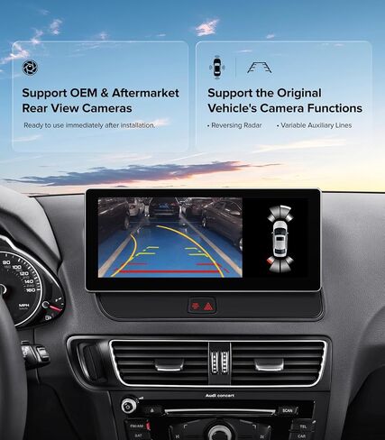 10.25" CarPlay Radio for Audi Q5 SQ5 (09-17) Concert & Symphony in Kuwait