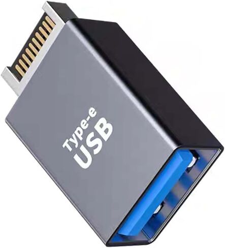 USB 3.1 Front Panel Header 10Gbps, Type E Male to USB 3.0 Female Adapter for Motherboard Internal Adapter 1Pack in Kuwait