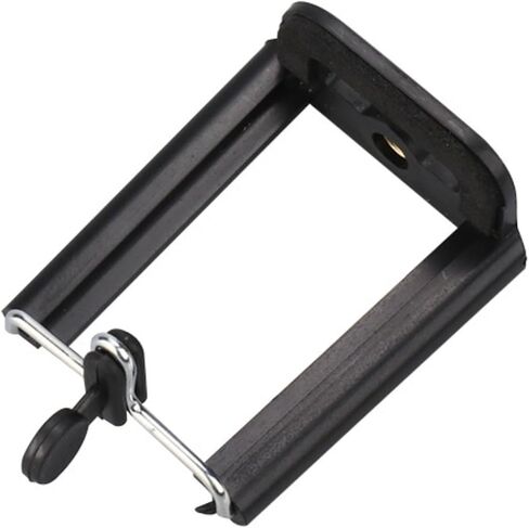 Universal Adjustable Phone Tripod Mount Holder, Stretch Cell Phone Clip Bracket, Smartphone Tripod Adapter Clamp for Selfie Stick Camera Tripod Stand in Kuwait