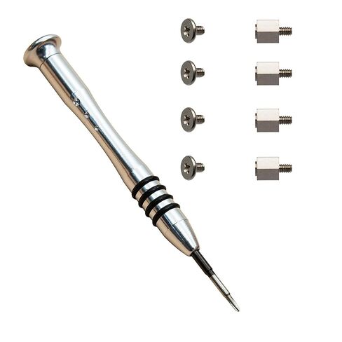 طقم براغي M.2، طقم تركيب NVMe المسمار m.2 SSD، حامل صامولة سداسي (4 قطع)+ قطعة واحدة بديلة لمفك البراغي للوحة ASUS الأم أو لوحة ASRock NVMe PCIe m.2 المواجهة والمسمار in Kuwait