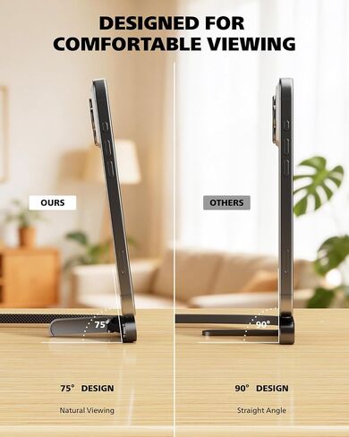 DbillionDa USB C to USB C Cable, Foldable Phone Stand, 90 Degree, 60W, 6FT in Saudi Arabia