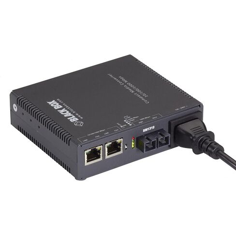 Black Box Compact Media Converter Gigabit Ethernet Single Mode 1310nm 10km SC in Kuwait