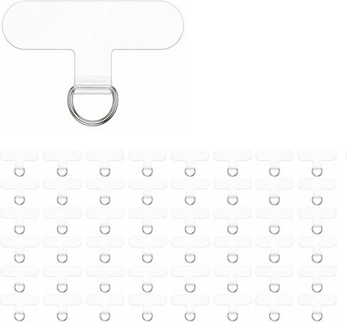 50pcs Phone Tether Tabs Universal Phone Lanyard Patches Cellphone Tether Replacement Strap Holder Replacement Part for Cases in Kuwait