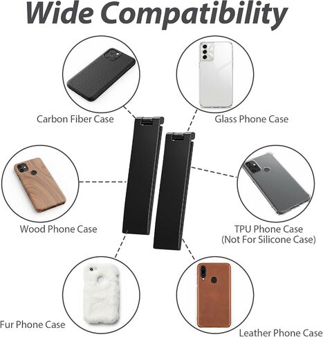 4 Pcs Cell Phone Kickstand, Protable Ultra-Thin Sticky Stand Phone Holder in Kuwait