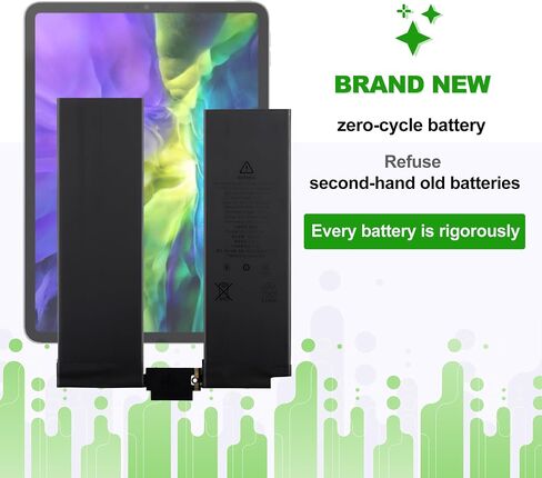A2228 3.81V 7540mAh Battery, Compatible with iPad Pro 11" 2nd Gen 2020 A2228 A2231 A2068 A2230,Comes with a Battery Installation Tool in Kuwait