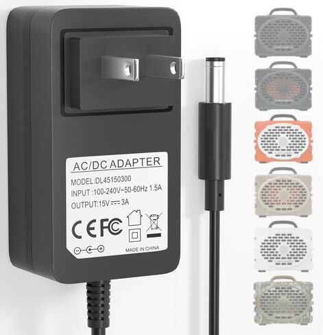 15V 3A Speaker Charger Replacement for Turtlebox Gen 2 & Gen 3 in Kuwait