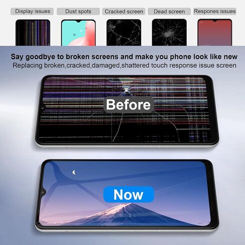 for Samsung Galaxy A12 Screen Replacement with Frame in Kuwait