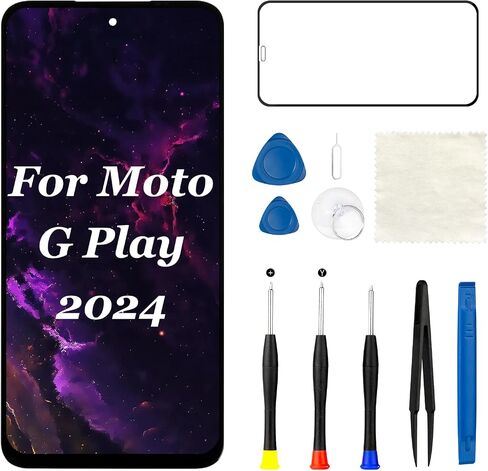 for Motorola G Play 2024 Screen Replacement 6.5 inch in Kuwait