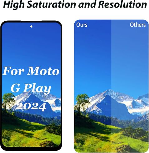 for Motorola G Play 2024 Screen Replacement 6.5 inch in Kuwait