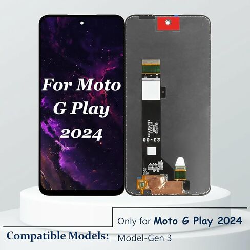 for Motorola G Play 2024 Screen Replacement 6.5 inch in Kuwait