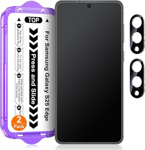 for Galaxy S25 Ultra Matte Screen Protector + Camera Lens Protector in Kuwait