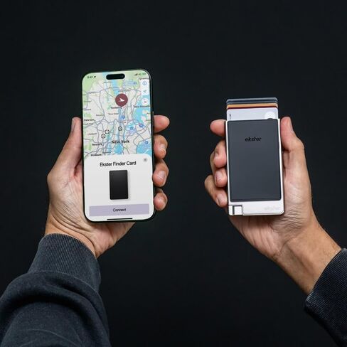 Ekster Finder Card-Apple Find My Wallet Tracker,Card Size Airtag for Wallet in Kuwait