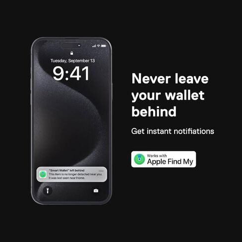 Ekster Finder Card-Apple Find My Wallet Tracker,Card Size Airtag for Wallet in Kuwait