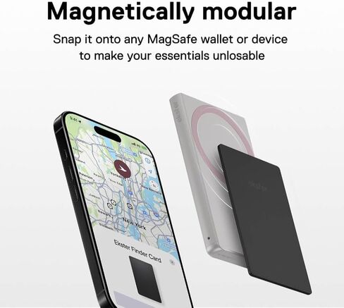 Ekster Finder Card-Apple Find My Wallet Tracker,Card Size Airtag for Wallet in Kuwait