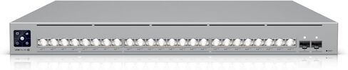 Ubiquiti Professional-Grade, 24-Port Layer 3 Etherlighting PoE, W129123919 (Layer 3 Etherlighting PoE Switch with (16) 10 GbE, (8) 2.5 GbE, and (2) 25G SFP28 Ports.) in Kuwait