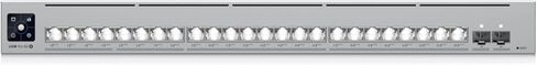 Ubiquiti Professional-Grade, 24-Port Layer 3 Etherlighting PoE, W129123919 (Layer 3 Etherlighting PoE Switch with (16) 10 GbE, (8) 2.5 GbE, and (2) 25G SFP28 Ports.) in Kuwait