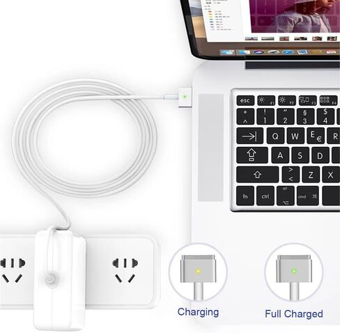 Charger for MacBook Air&Pro(2012-2017), Compatible with MacBook Air&Pro 11&13&15&17 inch (7 * 7 * 3CM) in Kuwait