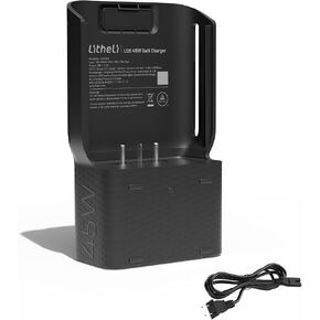 Ltheli U20 Smart Charger 20V 45W Fast Charging Station for All U20 Batteries,Reverse Charging Function in Saudi Arabia
