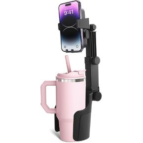 2026 New Cup Holder Phone Holder,Extendable Cup Holders Phone Mount with 360° Rotation Adjustment,Universal Cell Phones Holders Car CupHolder Fit for 4.7-7 inches Phones in Kuwait