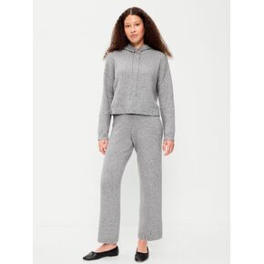Old Navy SoSoft Wide-Leg Sweatpants - Heather Gray in Kuwait