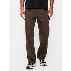 Old Navy 90s Baggy Carpenter Jeans - Brown Camouflage in Kuwait