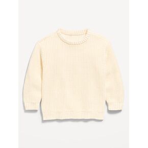 Old Navy Oversized Long-Sleeve Sweater for Toddler Boys - Creme De La Creme in Kuwait