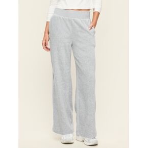 Old Navy Extra High-Waisted Performance Fleece Wide-Leg Sweatpants - Light Heather Gray in Kuwait