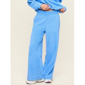 Old Navy Extra High-Waisted Performance Fleece Wide-Leg Sweatpants - Hopscotch Blue in Kuwait