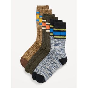 Old Navy Marled Boot Socks 3-Pack - Seasonal Stripes in Kuwait