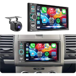 Plug & Play Car Radio for Nissan Rogue Selet 2014-2015,Sentra 2015-2019, Versa/Versa Note2014-2019, Titan 2013-2015, Frontier 2013-2018, Quest 2011-2017, 7" Screen with CarPlay&Android Auto in Saudi Arabia
