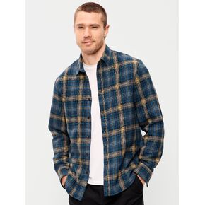 قميص Old Navy مريح بأكمام طويلة وجيب من الفلانيل - أطلس مرتفع in Kuwait