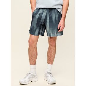 Old Navy StretchTech Workout Shorts -- 7-inch inseam - Black Stripes in Kuwait
