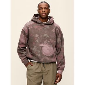 Old Navy Lived-In Pro Hoodie - Purple Print in Kuwait