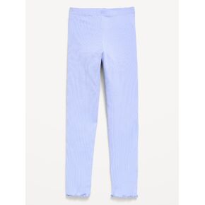 Old Navy Ribbed Lettuce-Edge Leggings for Girls - Periblue in Kuwait