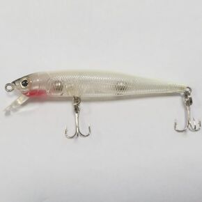 SEASKY Floating Minnow Bass Bait Laser Top Water Lures, Jerk Baits for Bass Fishing, Topwater Baits for Bass Trout Freshwater 3 9/16", 5/16oz Minnow in Saudi Arabia