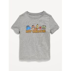 Old Navy Sesame Street™ Unisex Graphic T-Shirt for Toddler - Heather Gray in Kuwait