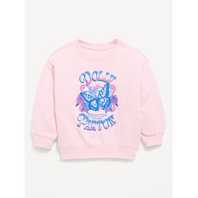 Old Navy Dolly Parton™ Graphic Sweatshirt for Toddler Girls - Blush On You in Kuwait