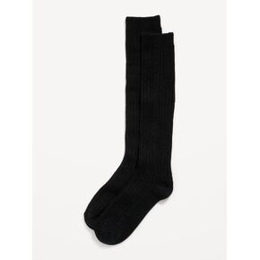 Old Navy Knee-High Boot Socks for Women - Black Jack in Kuwait