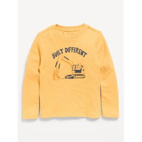 Old Navy Long-Sleeve Graphic T-Shirt for Toddler Boys - Sweet Pollen in Saudi Arabia