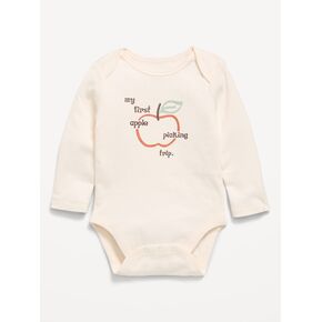 Old Navy Long-Sleeve Graphic Bodysuit for Baby - Creme De La Creme in Kuwait
