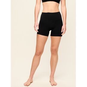 Old Navy High-Waisted StudioSmooth Biker Shorts -- 4-inch inseam - Black Jack in Kuwait